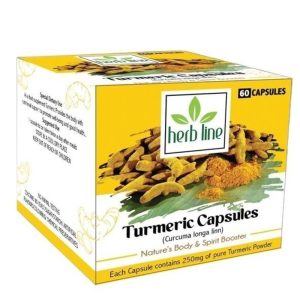 Herb Line Turmeric Capsules