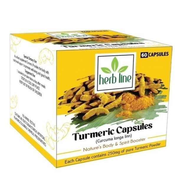 Herb Line Turmeric Capsules