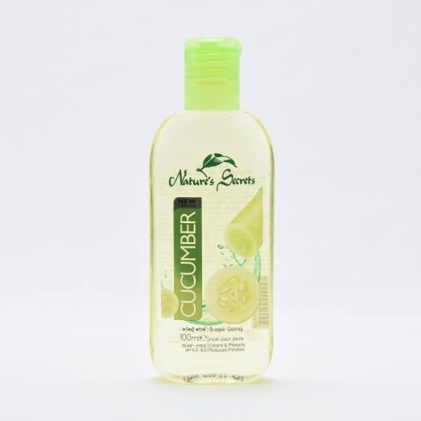 Face Wash Nature's Secret Cucumber