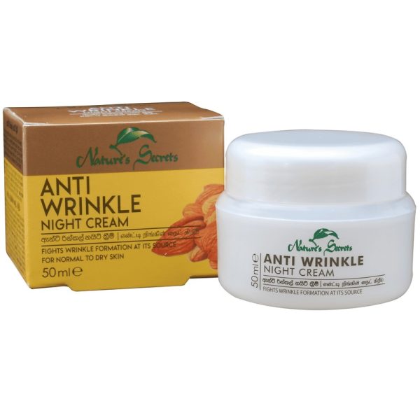 Anti Wrinkle Night Cream Nature's Secrets