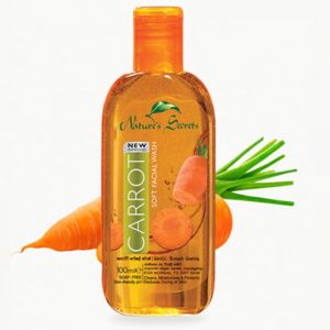 Face Wash Nature's Secret Carrot
