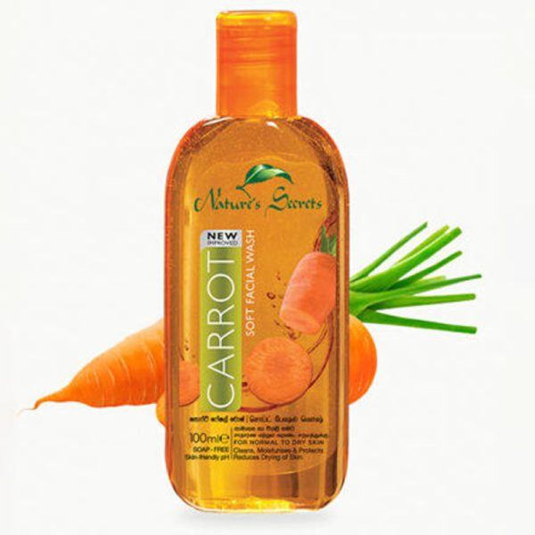 Face Wash Nature's Secret Carrot