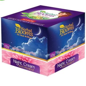Anti-Pigment Night Cream Herbal Blooms